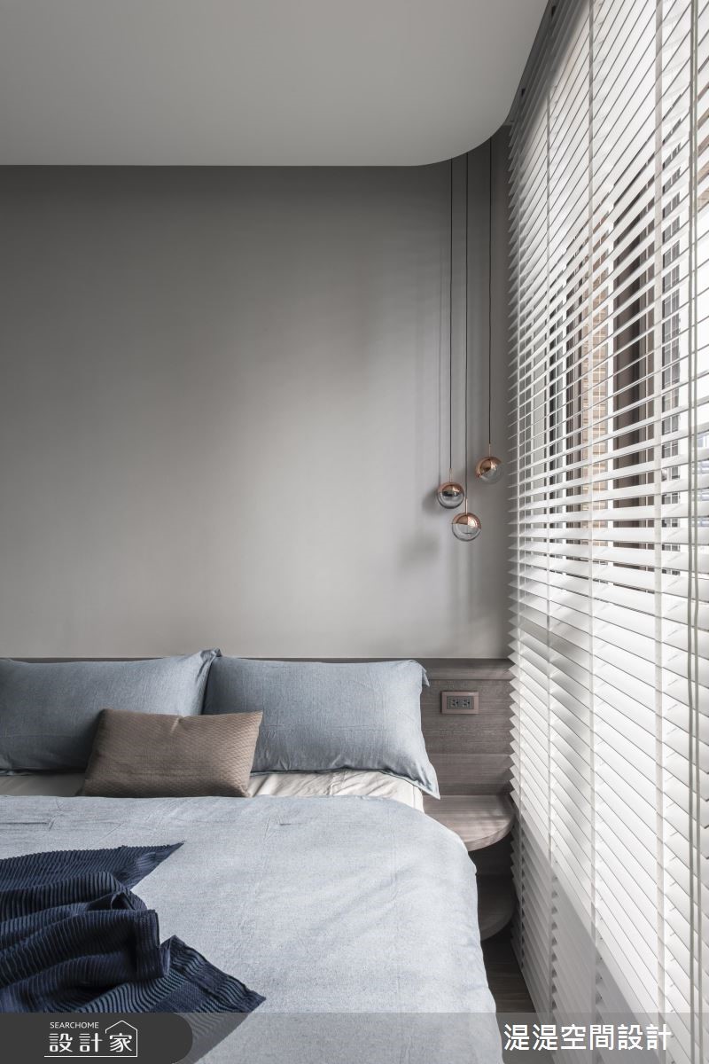 35坪新成屋(5年以下)＿現代風臥室案例圖片＿湜湜空間設計＿湜湜_16之19