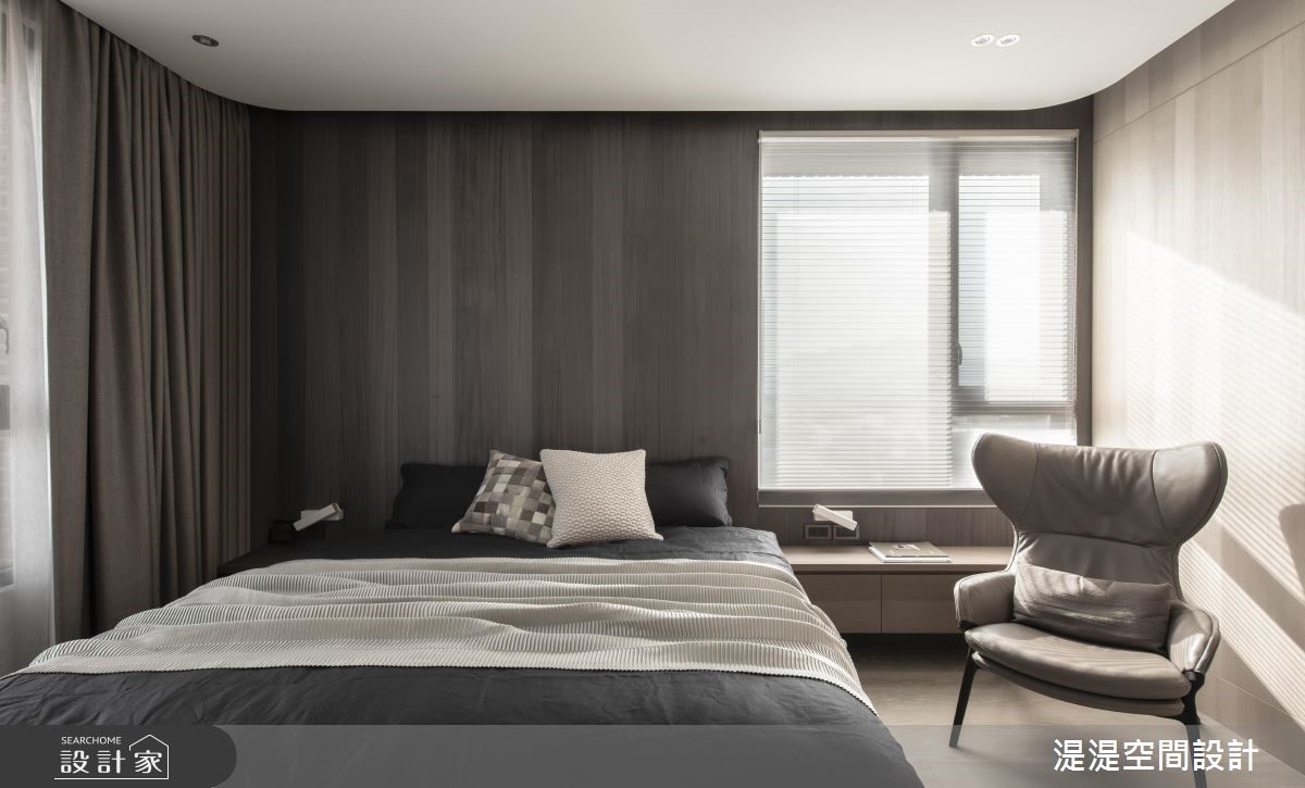 35坪新成屋(5年以下)＿現代風臥室案例圖片＿湜湜空間設計＿湜湜_16之15