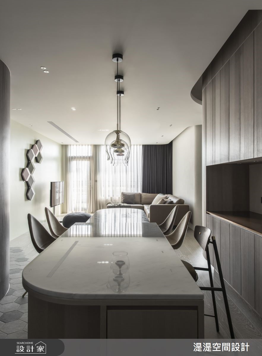 35坪新成屋(5年以下)＿現代風餐廳案例圖片＿湜湜空間設計＿湜湜_16之5