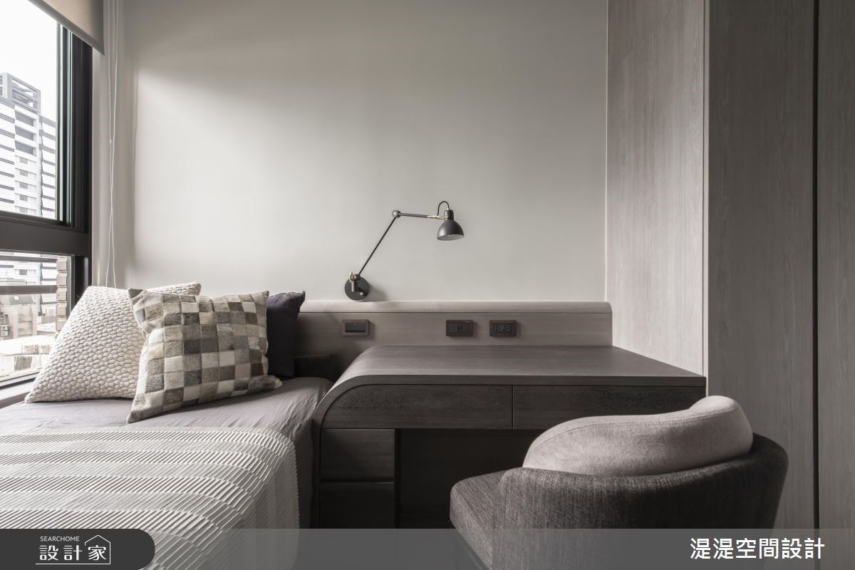 35坪新成屋(5年以下)＿現代風臥室案例圖片＿湜湜空間設計＿湜湜_16之20