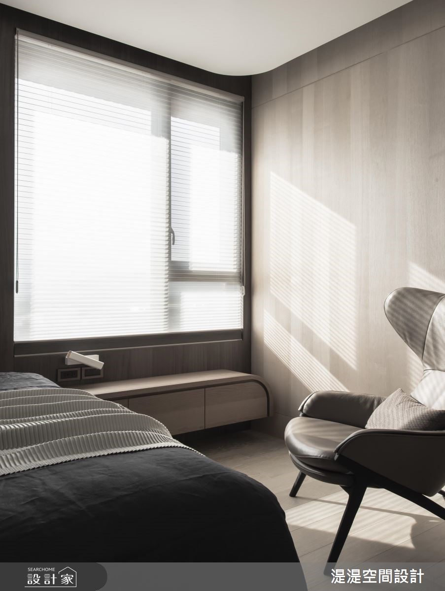 35坪新成屋(5年以下)＿現代風臥室案例圖片＿湜湜空間設計＿湜湜_16之14