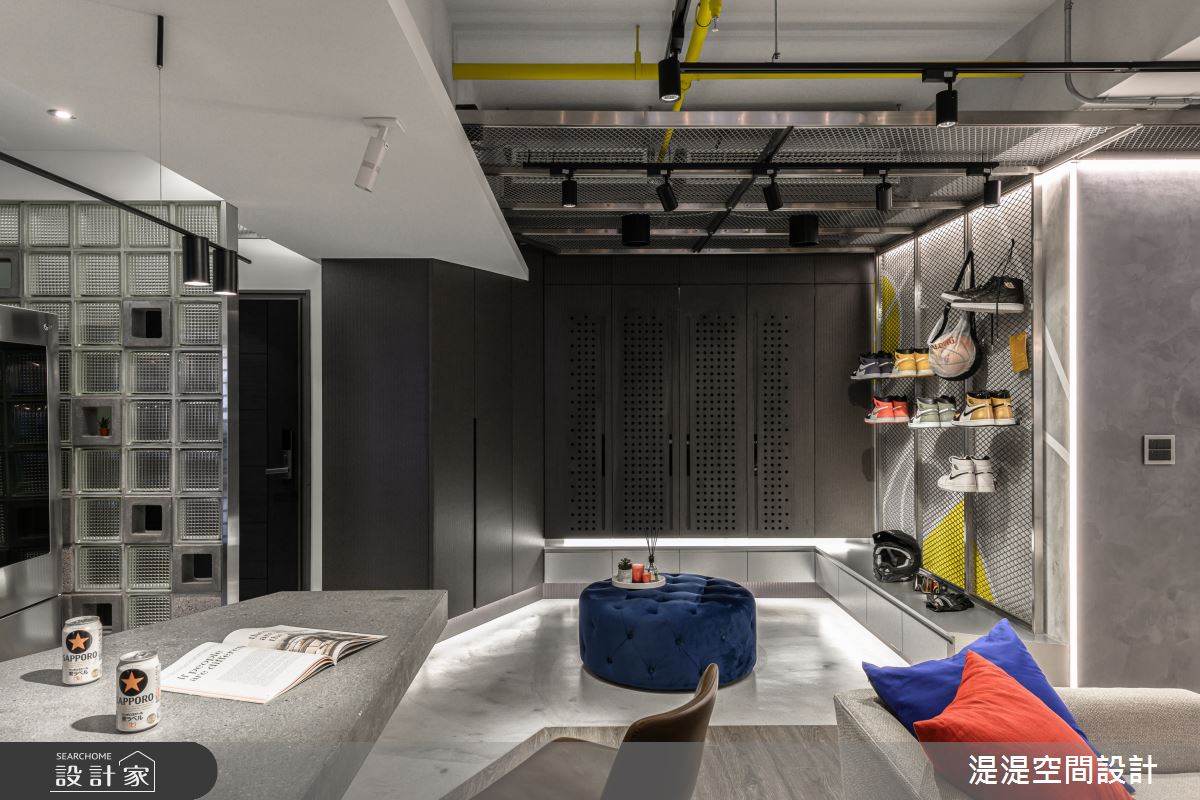 28坪新成屋(5年以下)＿混搭風玄關案例圖片＿湜湜空間設計＿湜湜_18之2