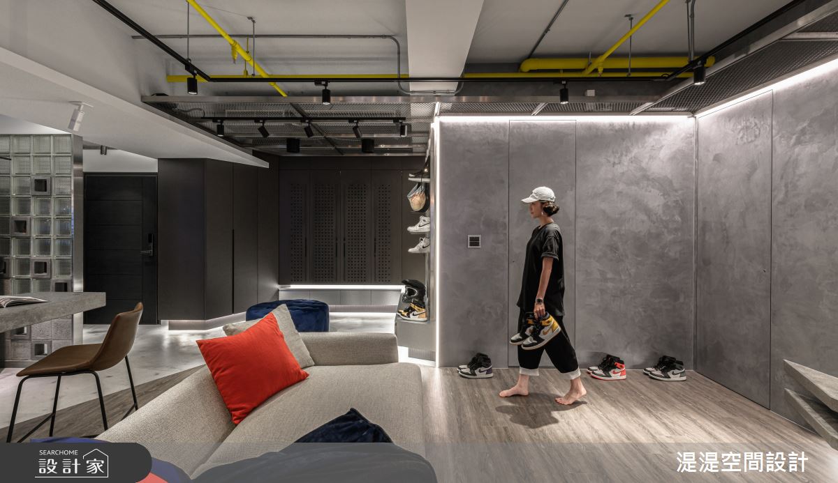 28坪新成屋(5年以下)＿混搭風客廳案例圖片＿湜湜空間設計＿湜湜_18之7