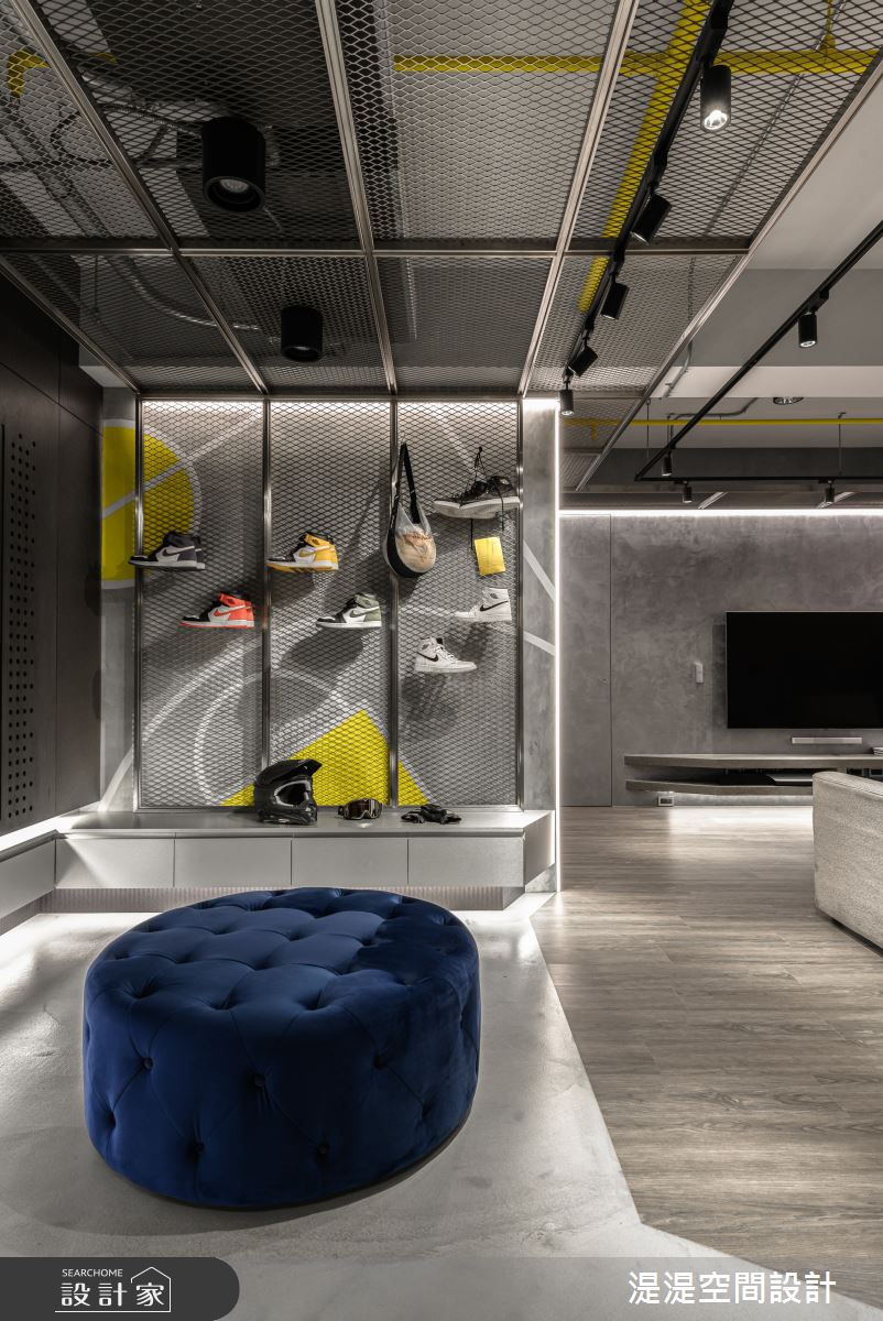 28坪新成屋(5年以下)＿混搭風玄關案例圖片＿湜湜空間設計＿湜湜_18之5