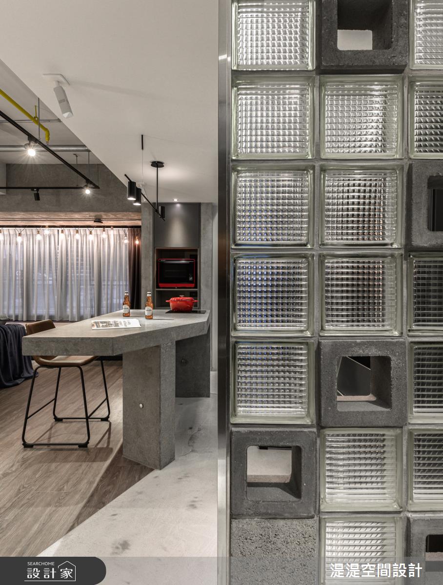 28坪新成屋(5年以下)＿混搭風餐廳吧檯案例圖片＿湜湜空間設計＿湜湜_18之9