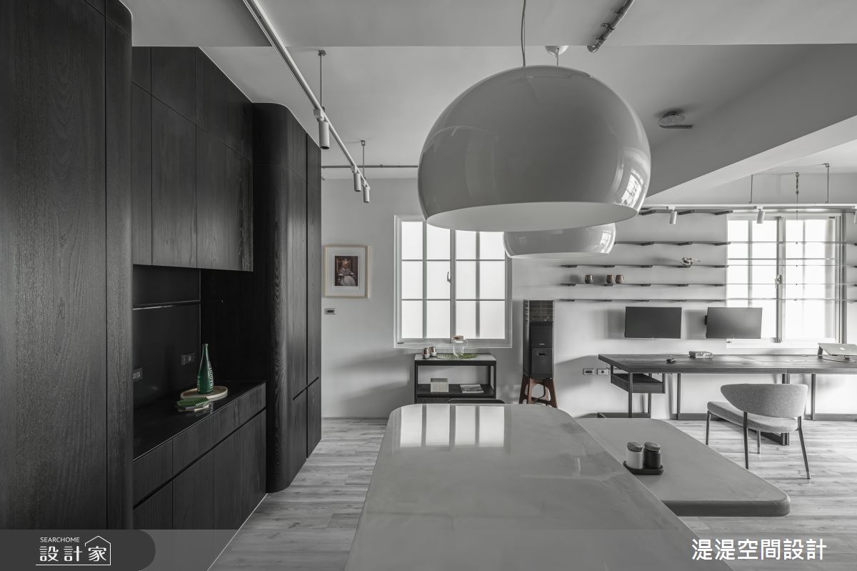 23坪老屋(16~30年)＿簡約風餐廳書房案例圖片＿湜湜空間設計＿湜湜_19之5