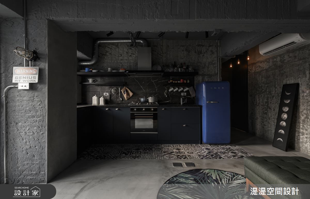 19坪老屋(16~30年)＿工業風廚房案例圖片＿湜湜空間設計＿湜湜_20之1