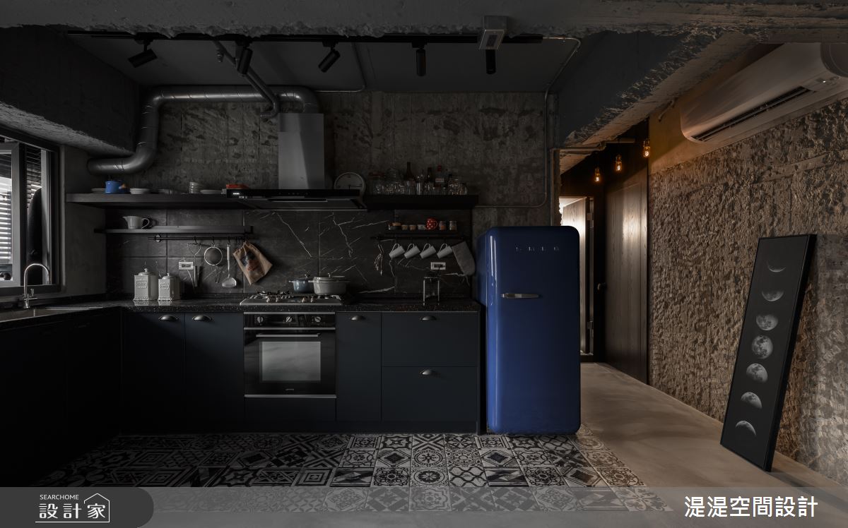 19坪老屋(16~30年)＿工業風廚房案例圖片＿湜湜空間設計＿湜湜_20之2
