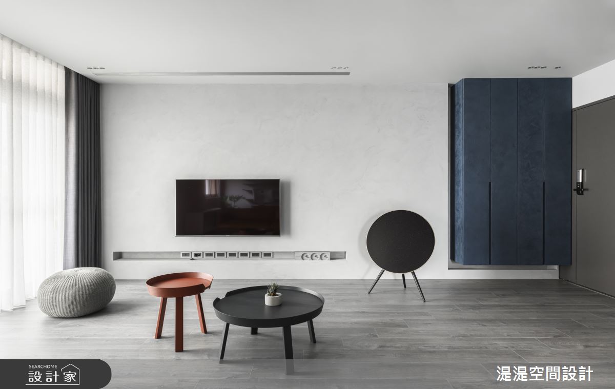 32坪中古屋(5~15年)＿簡約風客廳案例圖片＿湜湜空間設計＿湜湜_21之3