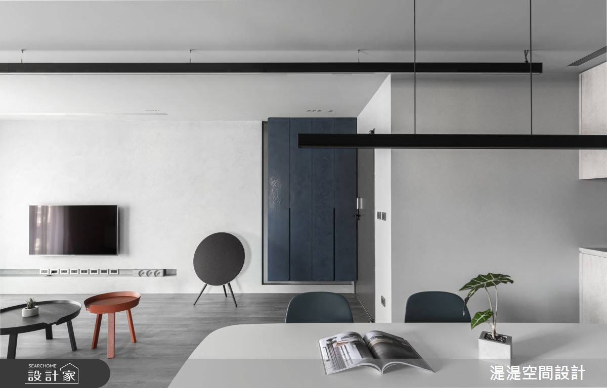 32坪中古屋(5~15年)＿簡約風客廳餐廳案例圖片＿湜湜空間設計＿湜湜_21之7
