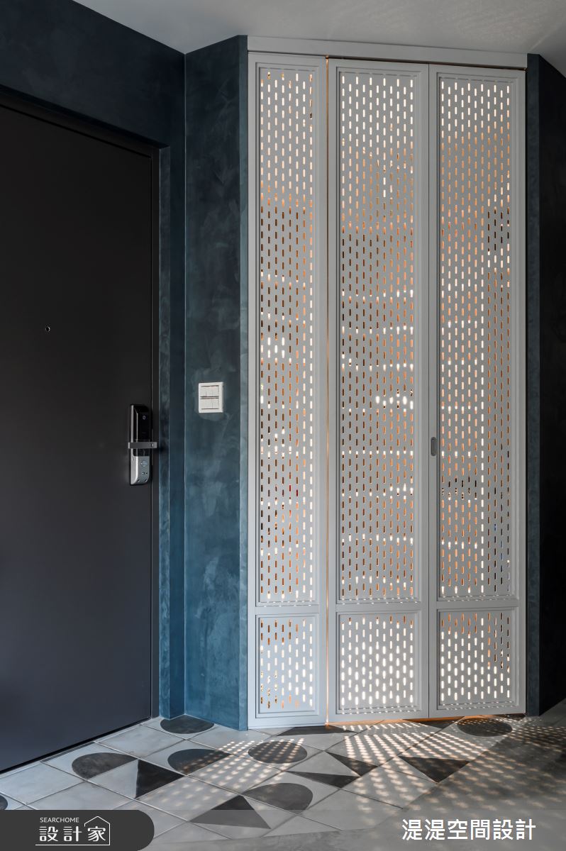 30坪中古屋(5~15年)＿混搭風玄關案例圖片＿湜湜空間設計＿湜湜_22之2