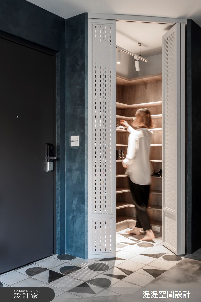 30坪中古屋(5~15年)＿混搭風玄關案例圖片＿湜湜空間設計＿湜湜_22之6