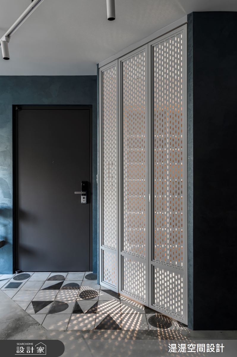 30坪中古屋(5~15年)＿混搭風玄關案例圖片＿湜湜空間設計＿湜湜_22之1