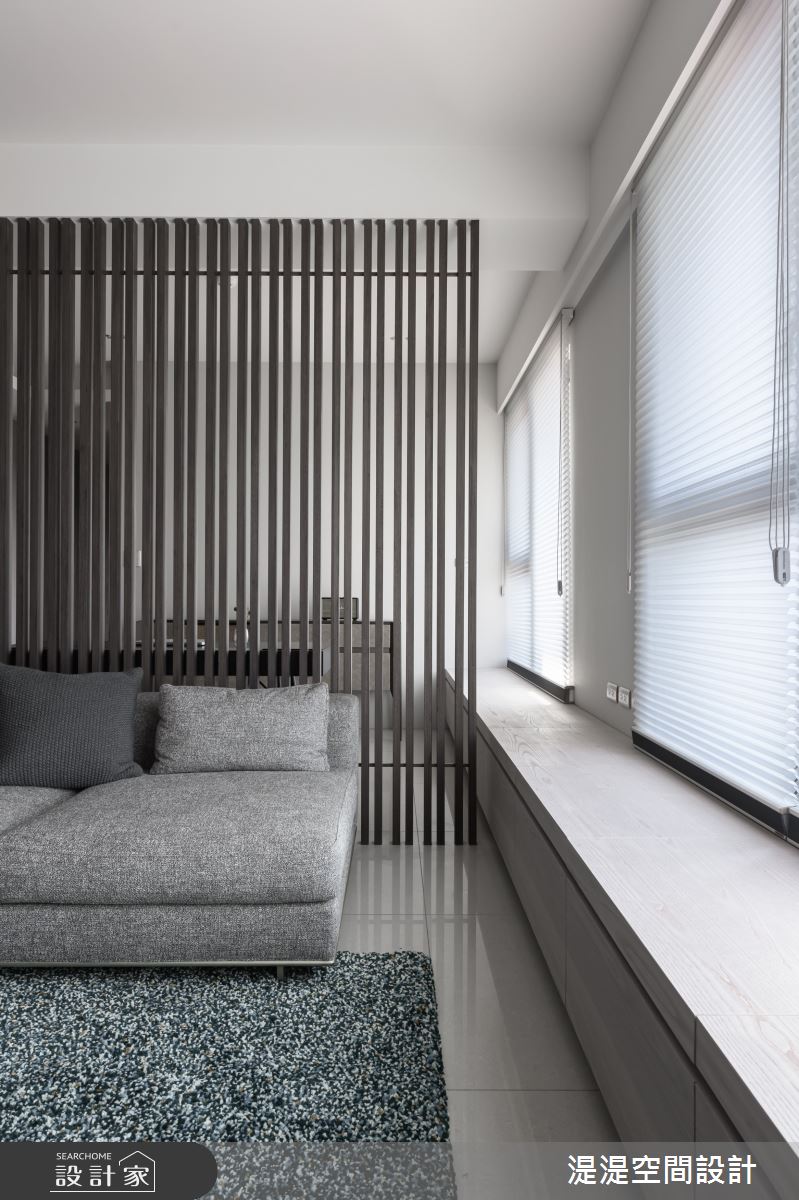 31坪預售屋＿混搭風客廳臥榻案例圖片＿湜湜空間設計＿湜湜_23之6