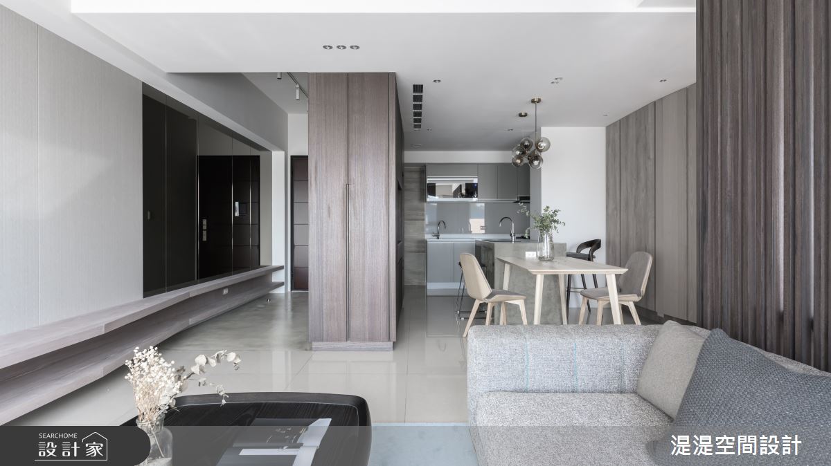 31坪預售屋＿混搭風客廳餐廳案例圖片＿湜湜空間設計＿湜湜_23之13