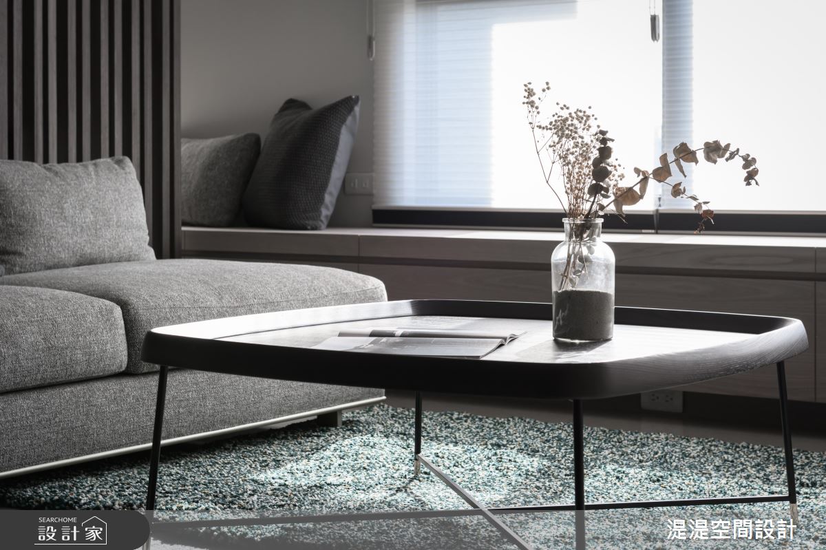 31坪預售屋＿混搭風客廳臥榻案例圖片＿湜湜空間設計＿湜湜_23之7