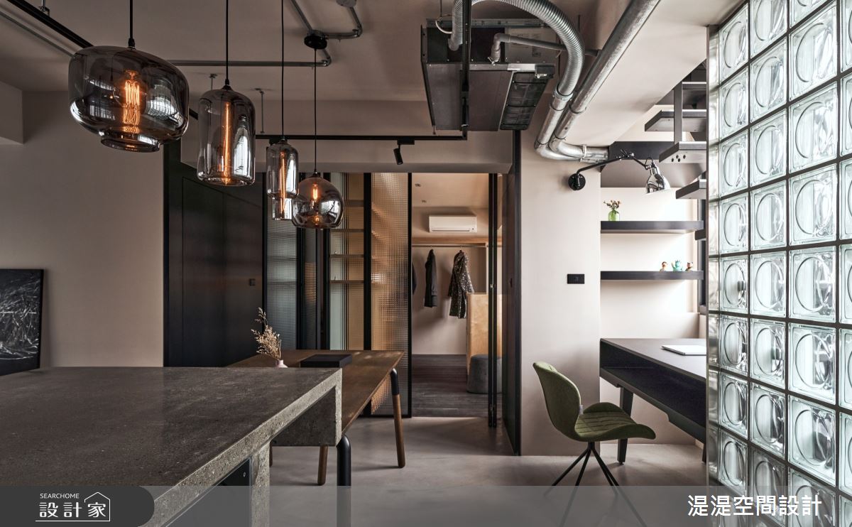 40坪老屋(16~30年)＿混搭風餐廳書房案例圖片＿湜湜空間設計＿湜湜_24之13