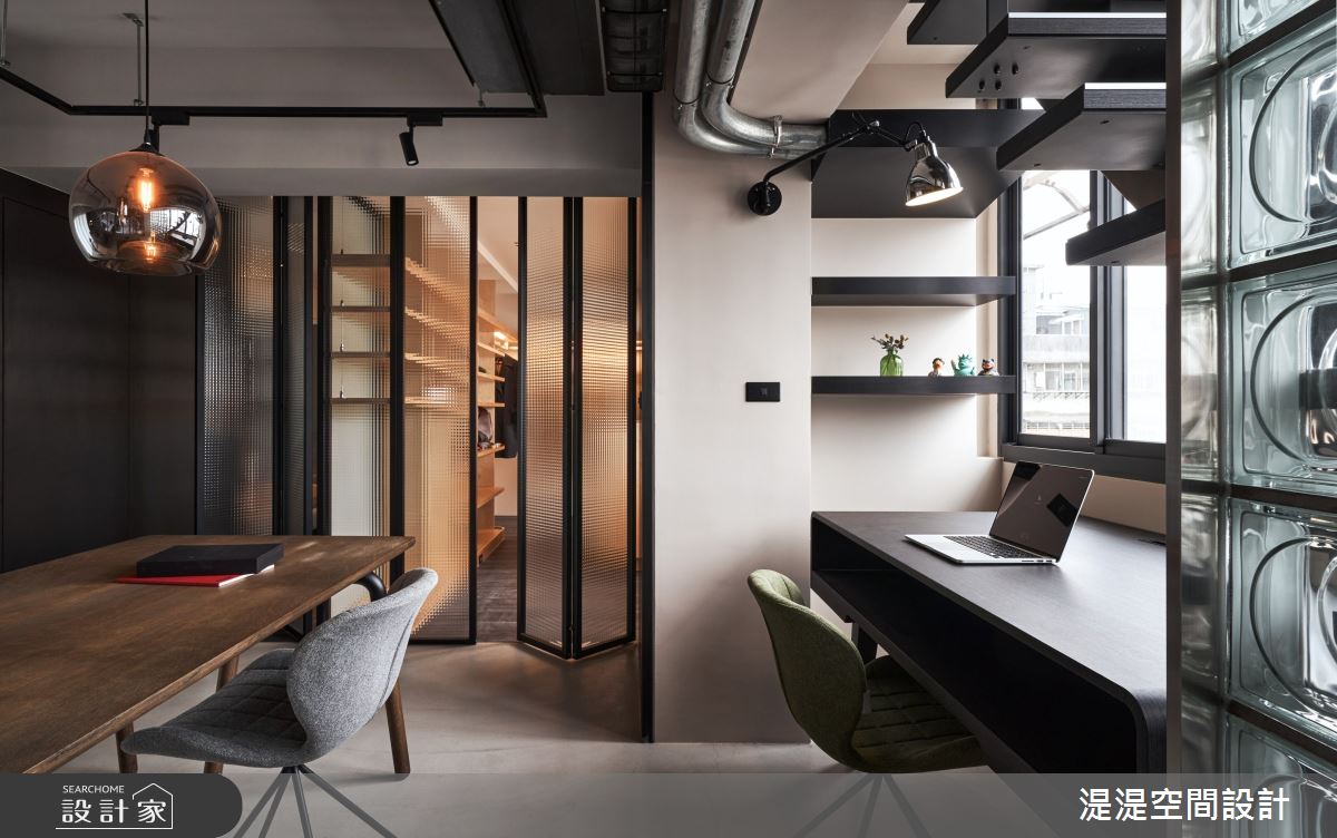 40坪老屋(16~30年)＿混搭風餐廳書房案例圖片＿湜湜空間設計＿湜湜_24之12