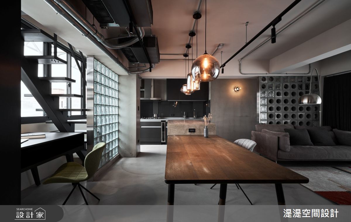 40坪老屋(16~30年)＿混搭風客廳餐廳案例圖片＿湜湜空間設計＿湜湜_24之11