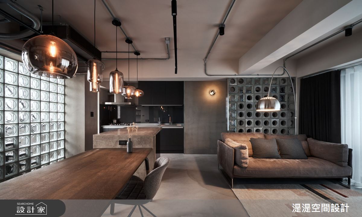 40坪老屋(16~30年)＿混搭風客廳餐廳案例圖片＿湜湜空間設計＿湜湜_24之9