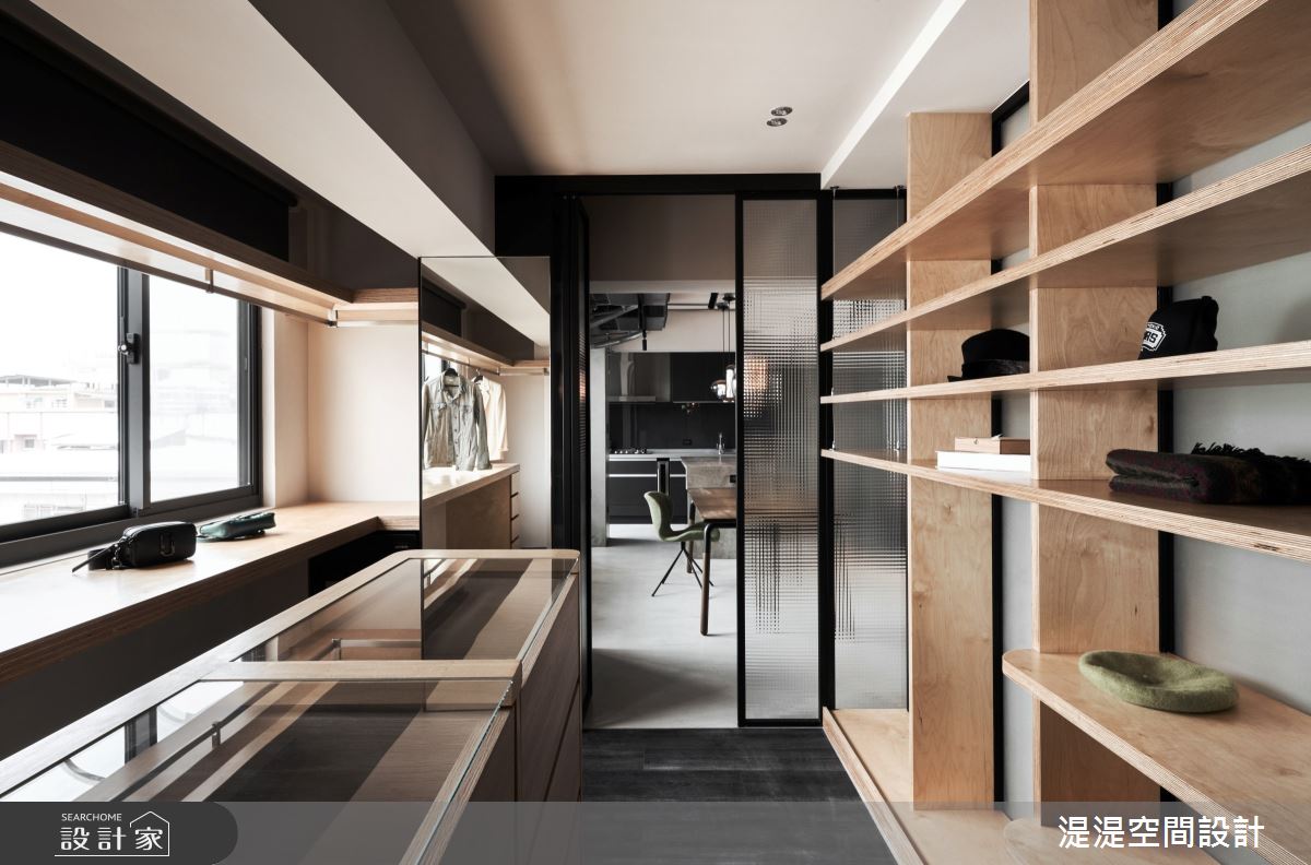 40坪老屋(16~30年)＿混搭風更衣間案例圖片＿湜湜空間設計＿湜湜_24之22