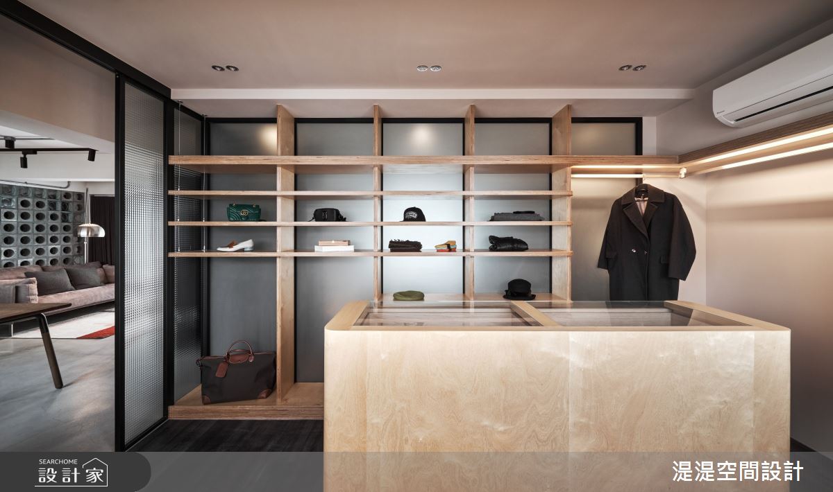 40坪老屋(16~30年)＿混搭風更衣間案例圖片＿湜湜空間設計＿湜湜_24之21