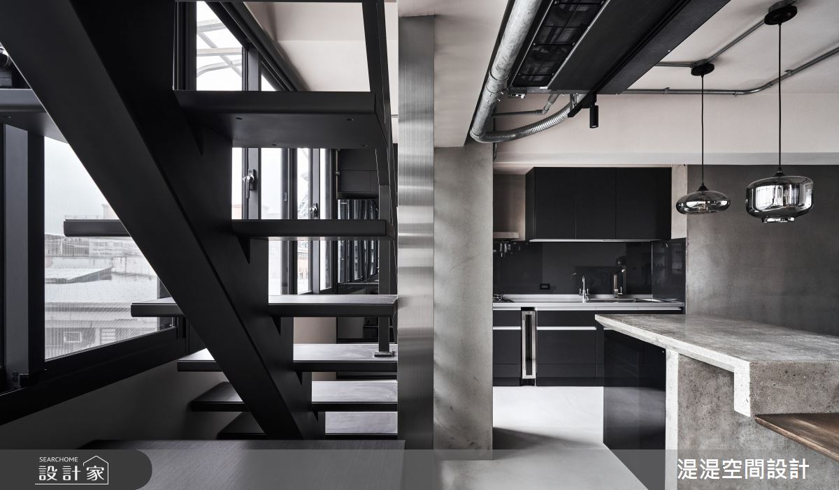 40坪老屋(16~30年)＿混搭風吧檯案例圖片＿湜湜空間設計＿湜湜_24之23