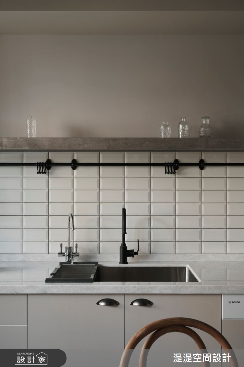 26坪中古屋(5~15年)＿混搭風廚房案例圖片＿湜湜空間設計＿湜湜_26之13