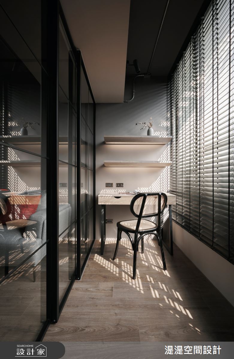 26坪中古屋(5~15年)＿混搭風書房案例圖片＿湜湜空間設計＿湜湜_26之8
