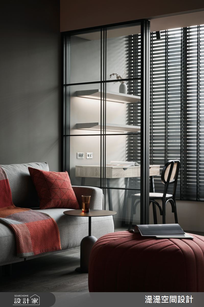 26坪中古屋(5~15年)＿混搭風客廳案例圖片＿湜湜空間設計＿湜湜_26之4