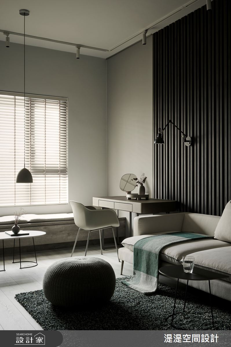 20坪新成屋(5年以下)＿混搭風客廳案例圖片＿湜湜空間設計＿湜湜_27之2