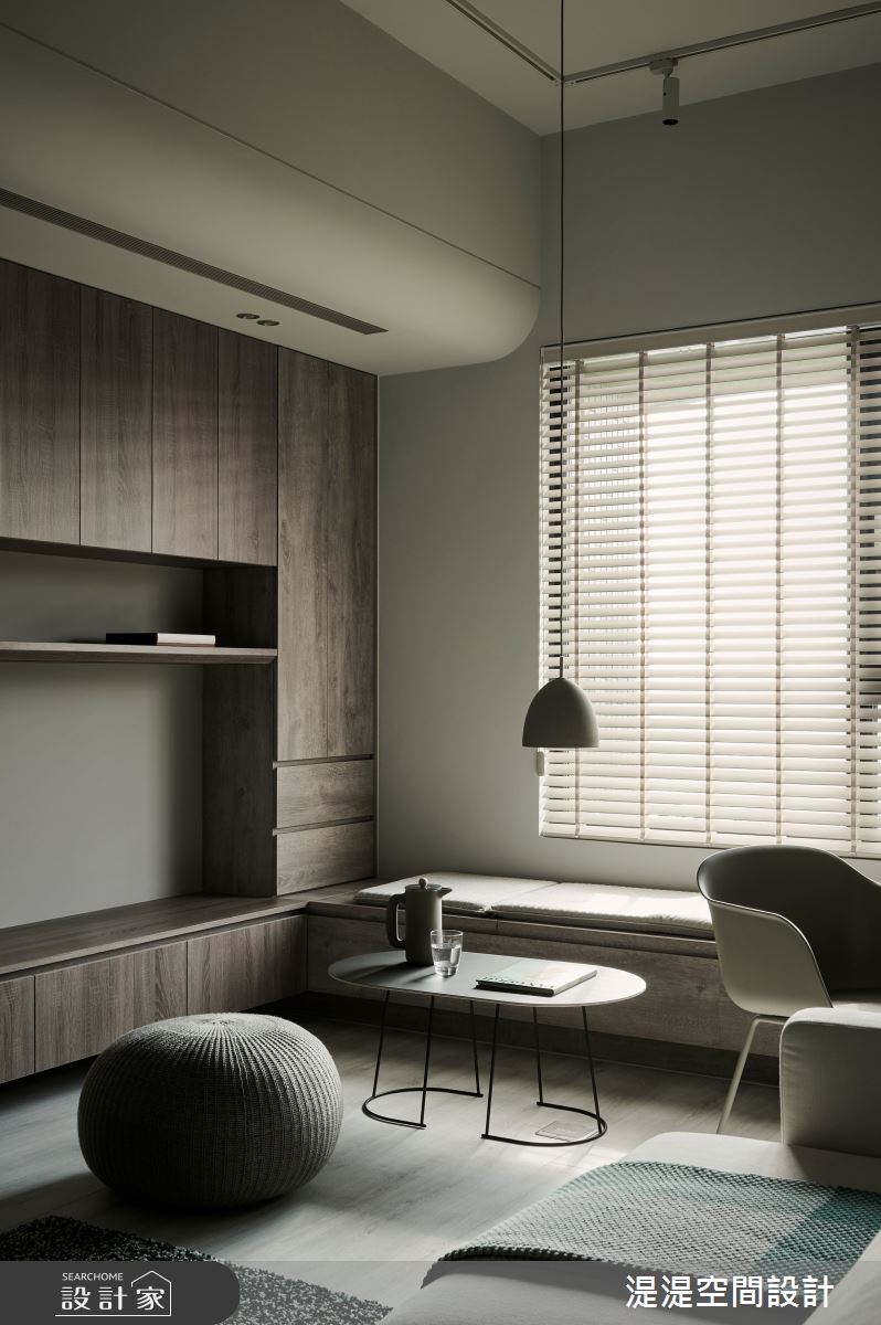 20坪新成屋(5年以下)＿混搭風客廳臥榻案例圖片＿湜湜空間設計＿湜湜_27之8