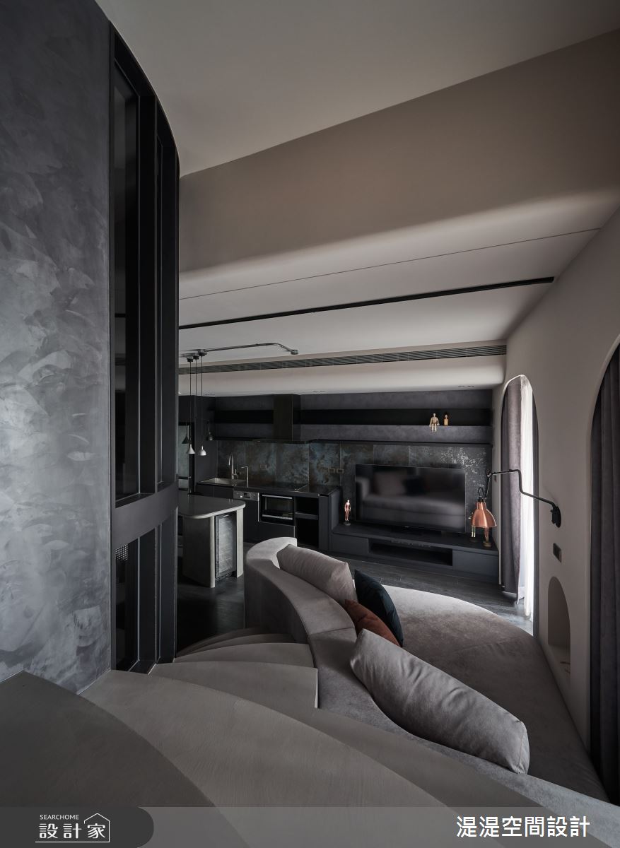 17坪新成屋(5年以下)＿混搭風樓梯案例圖片＿湜湜空間設計＿湜湜_28之22