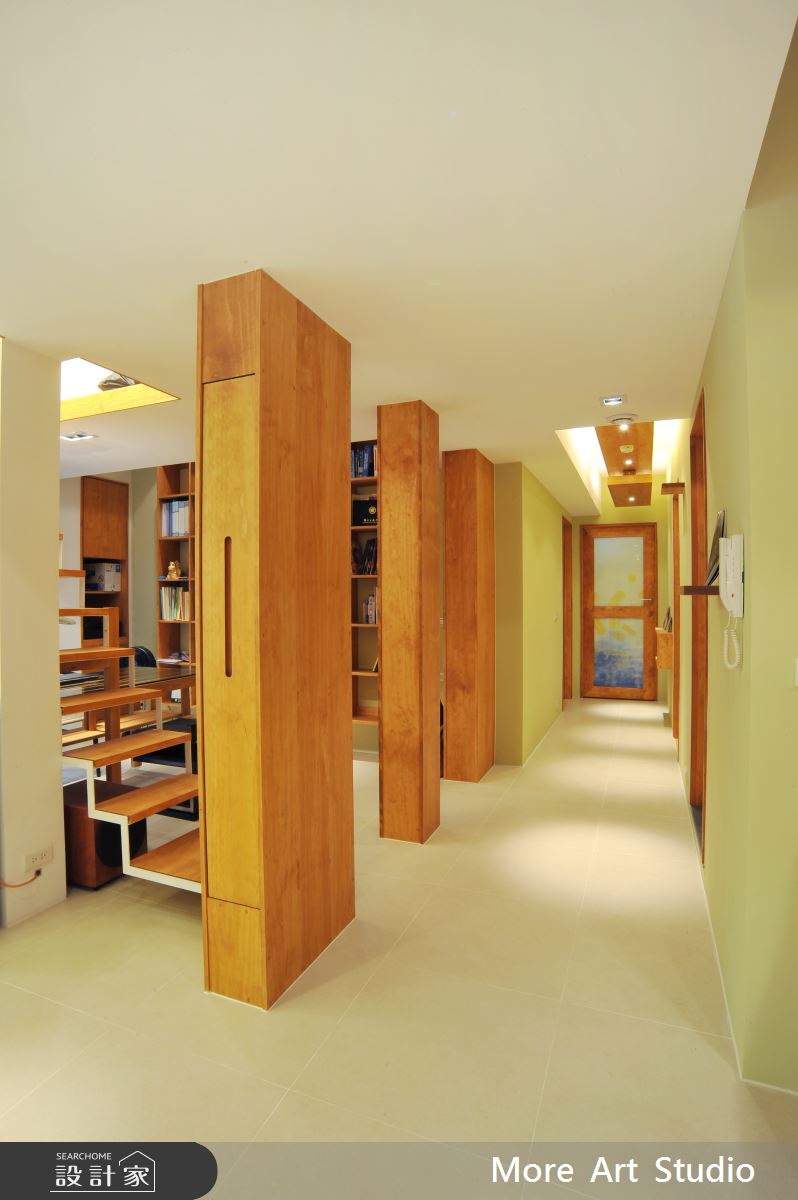 45坪新成屋(5年以下)＿混搭風走廊案例圖片＿木耳生活藝術＿木耳_01之12