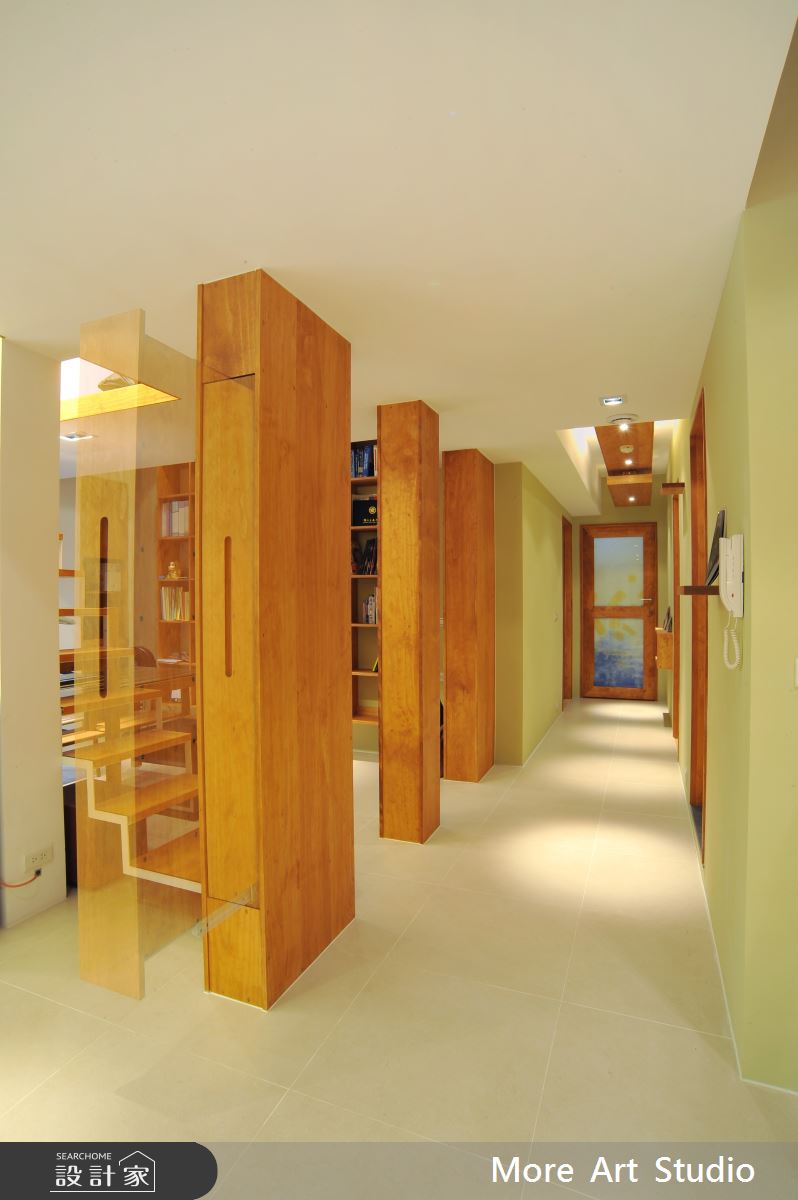 45坪新成屋(5年以下)＿混搭風走廊案例圖片＿木耳生活藝術＿木耳_01之13
