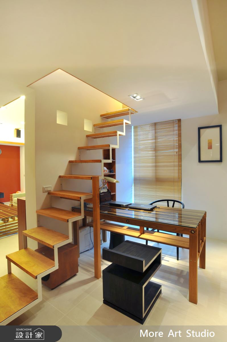 45坪新成屋(5年以下)＿混搭風工作區案例圖片＿木耳生活藝術＿木耳_01之14