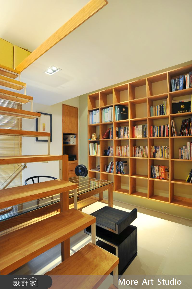 45坪新成屋(5年以下)＿混搭風工作區案例圖片＿木耳生活藝術＿木耳_01之15