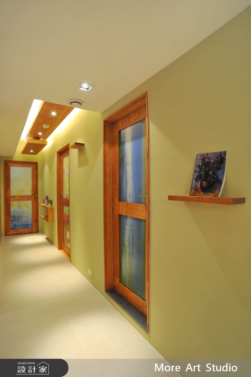 45坪新成屋(5年以下)＿混搭風走廊案例圖片＿木耳生活藝術＿木耳_01之16