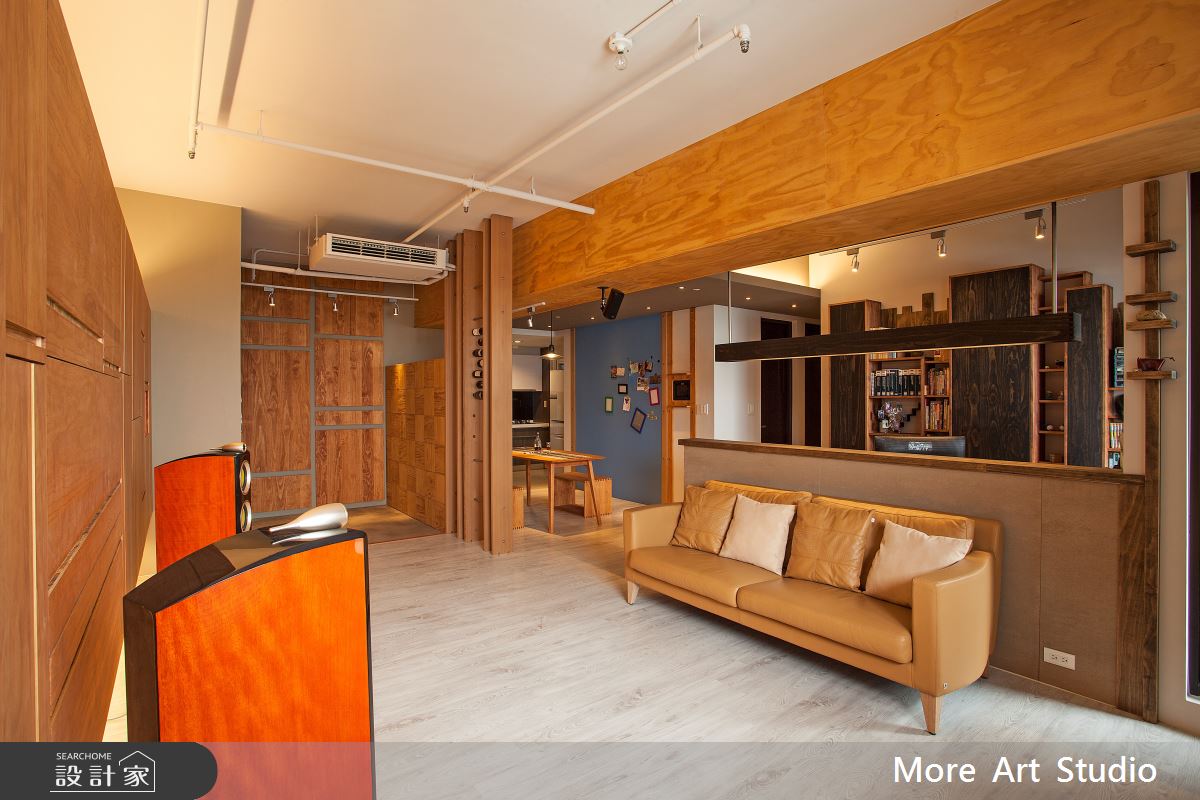 36坪新成屋(5年以下)＿人文禪風客廳案例圖片＿木耳生活藝術＿木耳_02之3