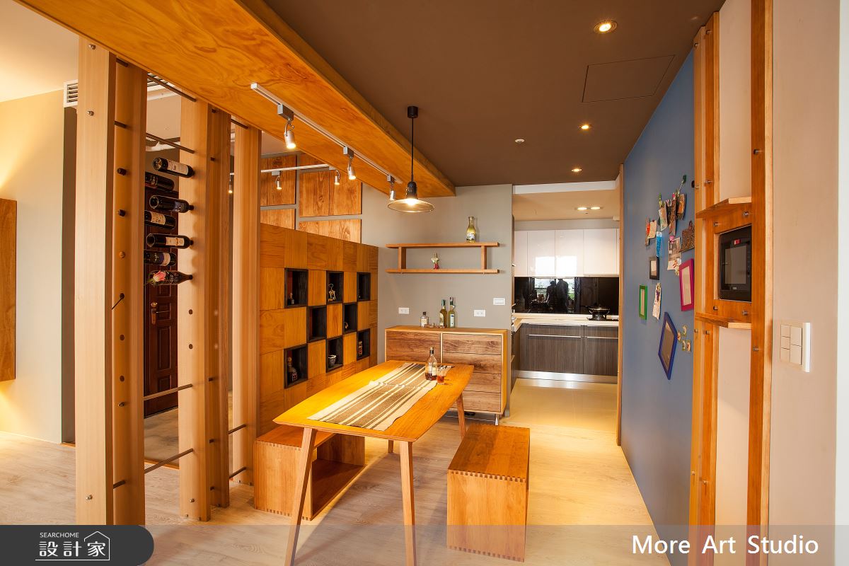 36坪新成屋(5年以下)＿人文禪風餐廳案例圖片＿木耳生活藝術＿木耳_02之4