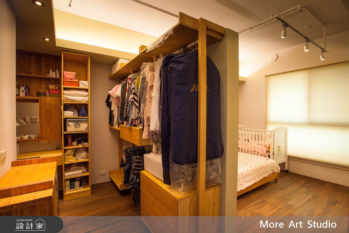36坪新成屋(5年以下)＿人文禪風更衣間案例圖片＿木耳生活藝術＿木耳_02之17
