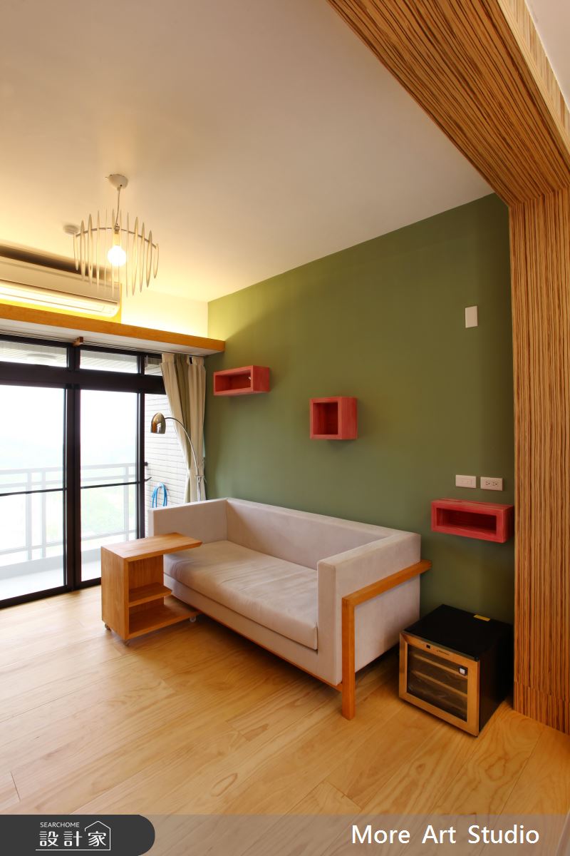 28坪新成屋(5年以下)＿療癒風客廳案例圖片＿木耳生活藝術＿木耳_03之3