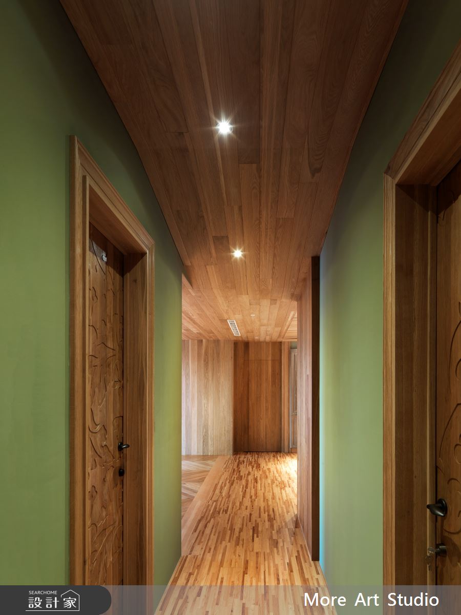 64坪新成屋(5年以下)＿療癒風走廊案例圖片＿木耳生活藝術＿木耳_09之14
