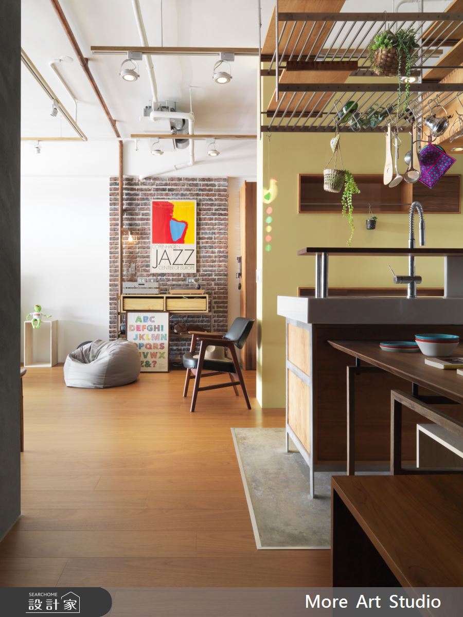 35坪新成屋(5年以下)＿北歐風客廳案例圖片＿木耳生活藝術＿木耳_12之5