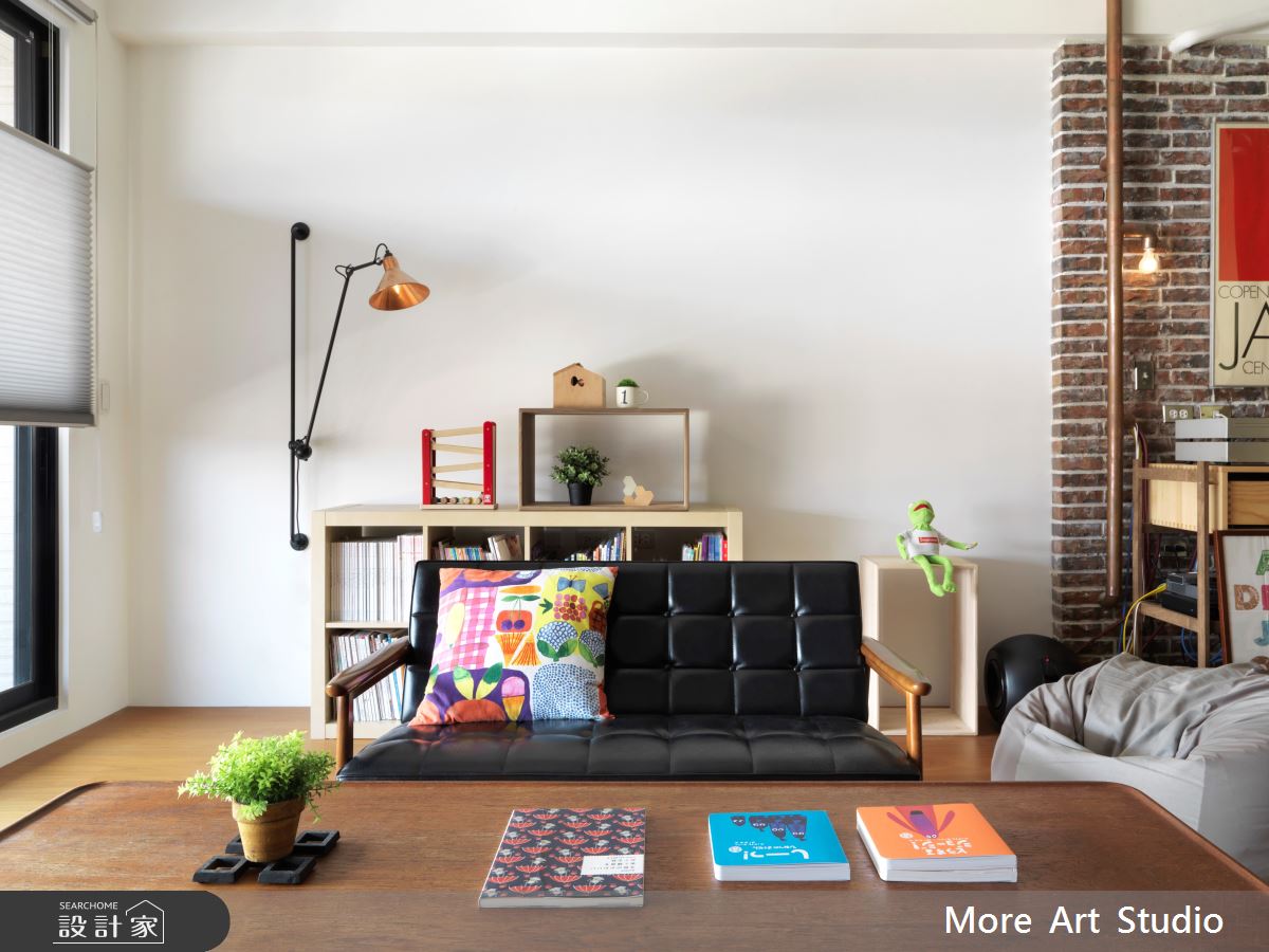 35坪新成屋(5年以下)＿北歐風客廳案例圖片＿木耳生活藝術＿木耳_12之7