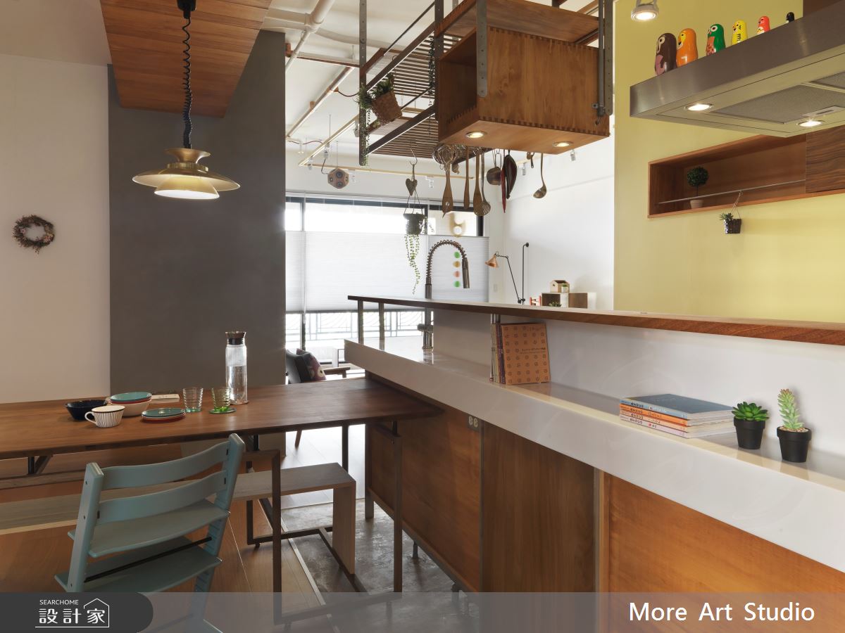 35坪新成屋(5年以下)＿北歐風餐廳案例圖片＿木耳生活藝術＿木耳_12之16