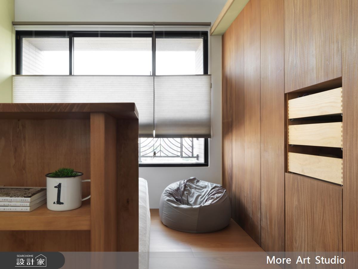 35坪新成屋(5年以下)＿北歐風臥室案例圖片＿木耳生活藝術＿木耳_12之20