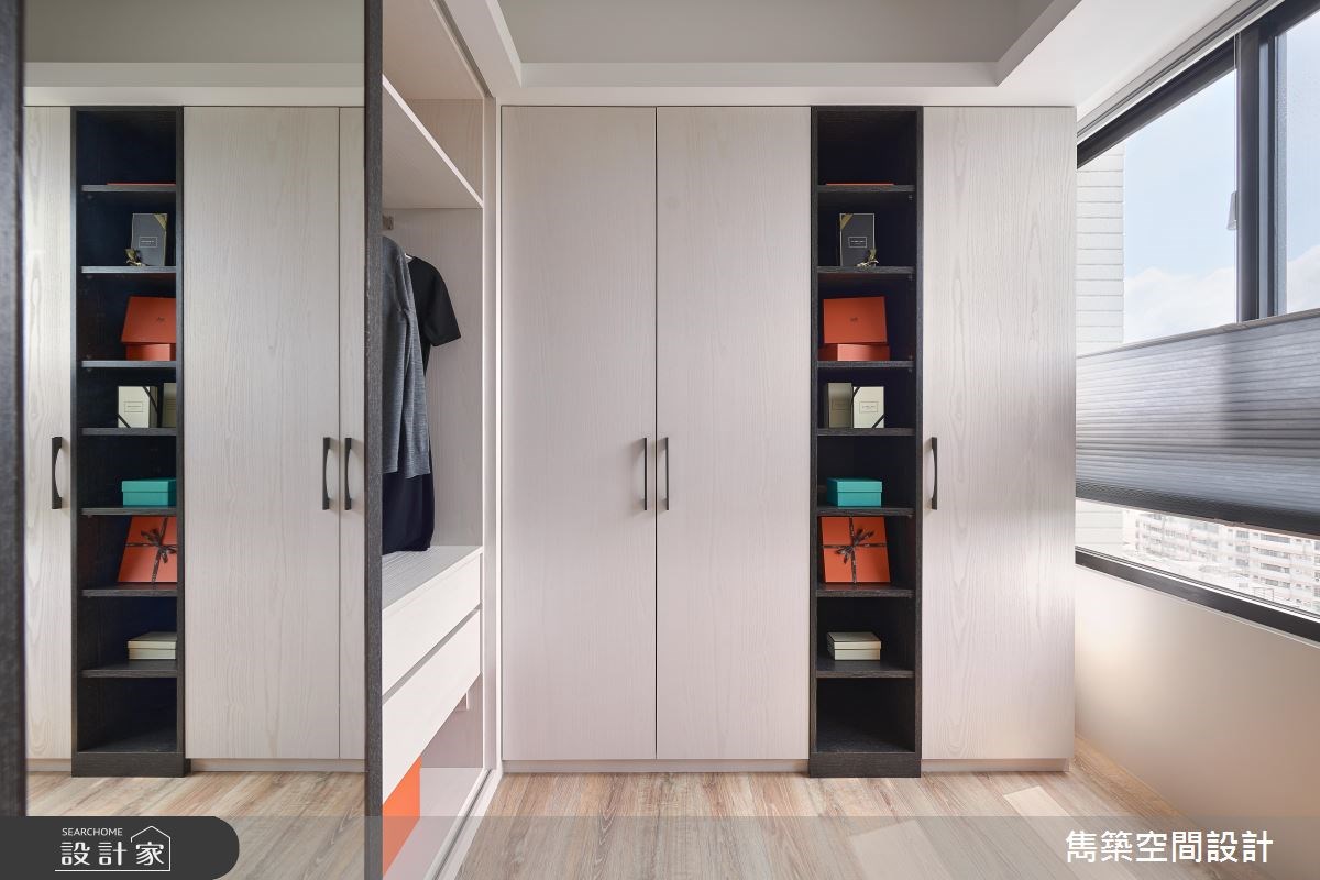 22坪預售屋＿現代風更衣間案例圖片＿雋築空間設計＿雋築_05之16