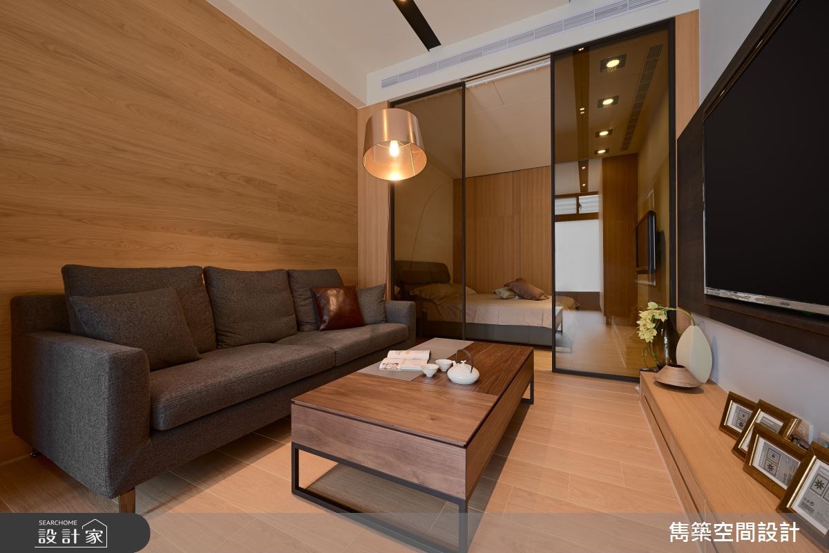 17坪中古屋(5~15年)＿現代風客廳案例圖片＿雋築空間設計＿雋築_09之2