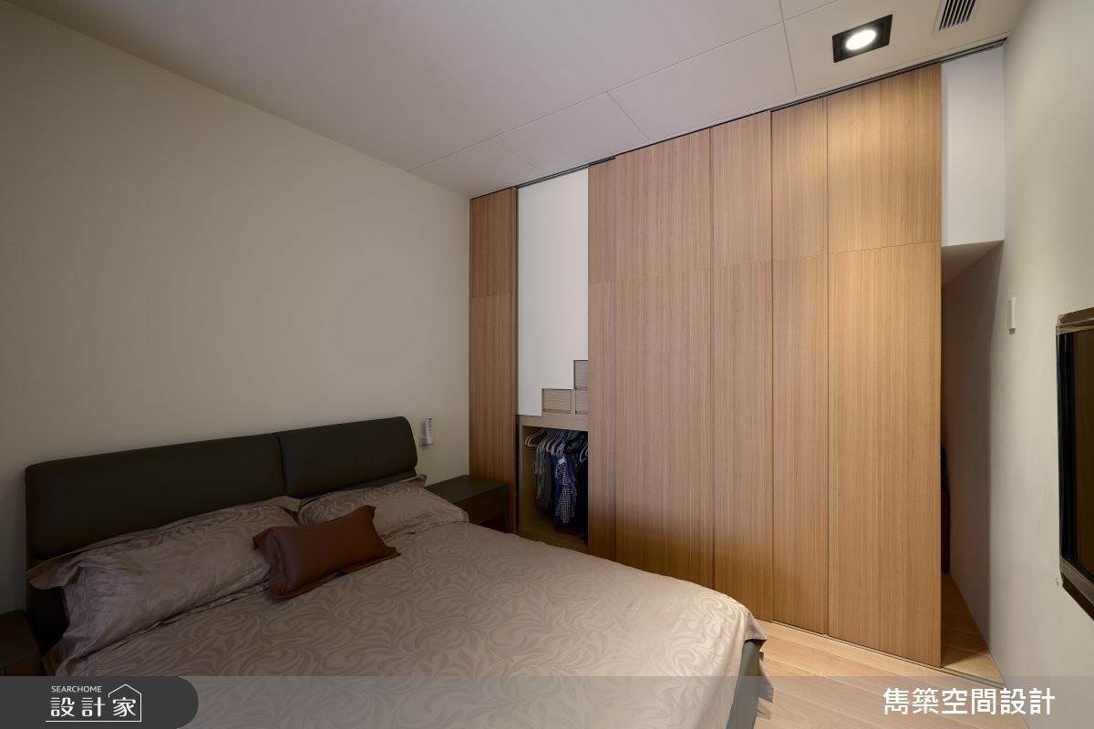 17坪中古屋(5~15年)＿現代風臥室案例圖片＿雋築空間設計＿雋築_09之8
